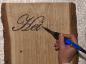 Preview: Wandbild mit Hirschkopf